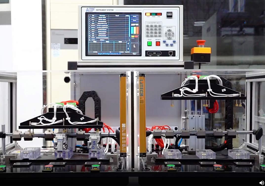 小家電罩極電機(jī)測試設(shè)備應(yīng)用現(xiàn)場